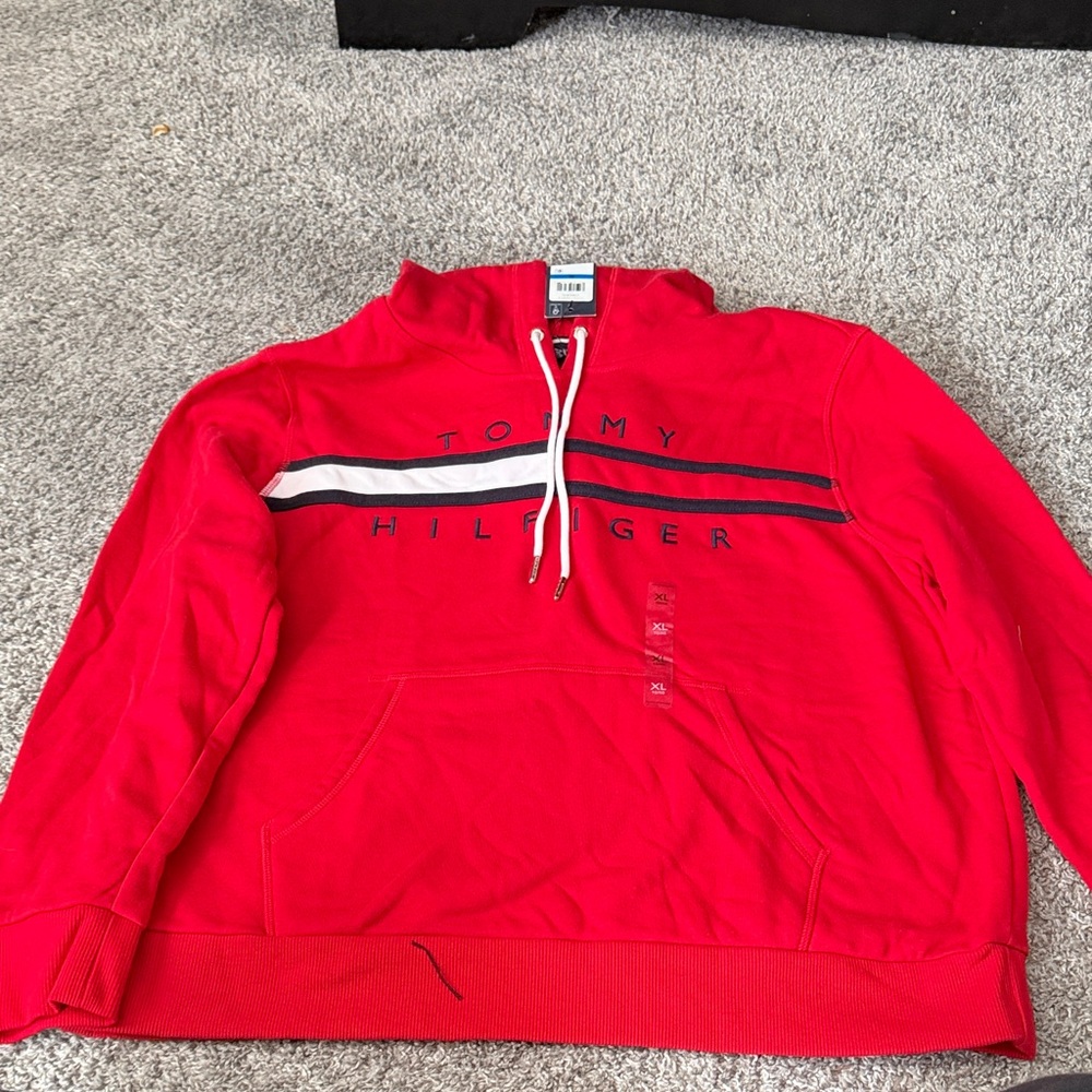Tommy Hilfiger Bold Red Pullover